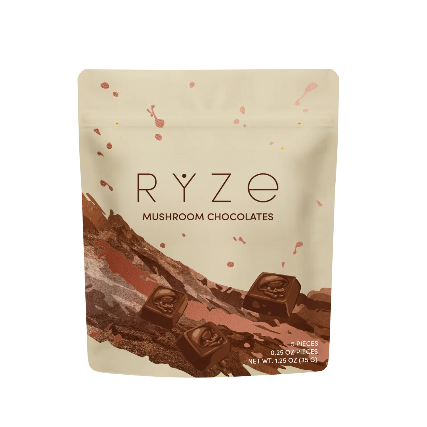 FREE Mushroom Chocolates Rye (5 pieces) R8