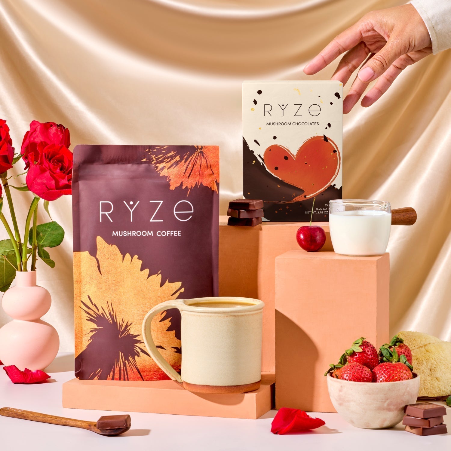 Revitalized Energy Bundle (Coffee + Chocolates) O4