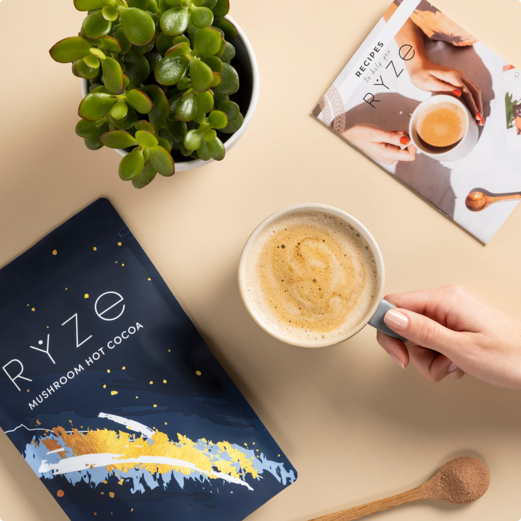 RYZE Nighttime Mushroom Cocoa Starter Bag C7
