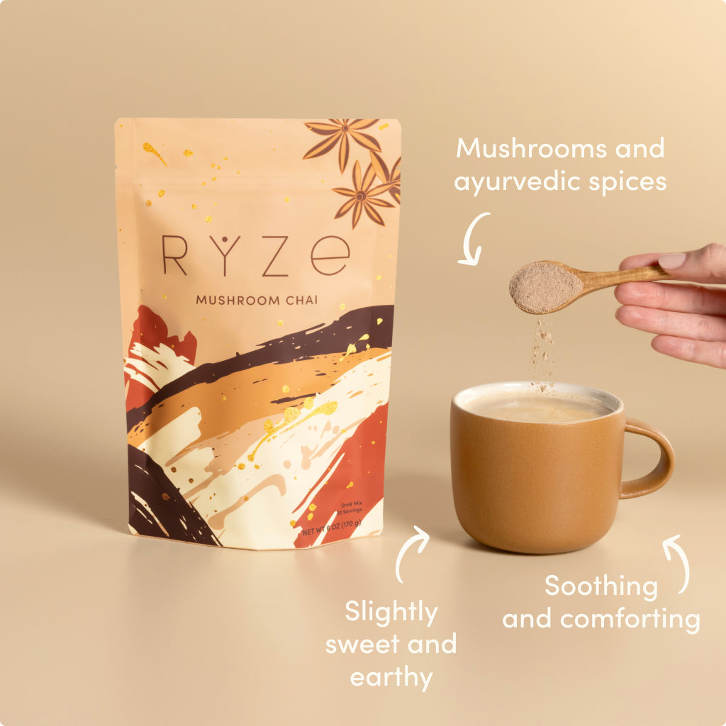 RYZE Mushroom Chai Starter Bag B4