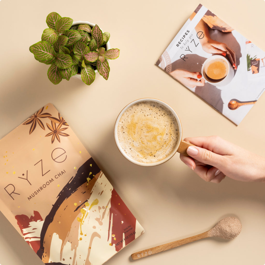 RYZE Mushroom Chai Starter Bag B4