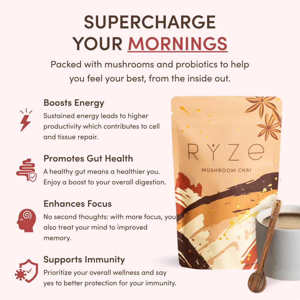 RYZE Mushroom Chai Starter Bag B4