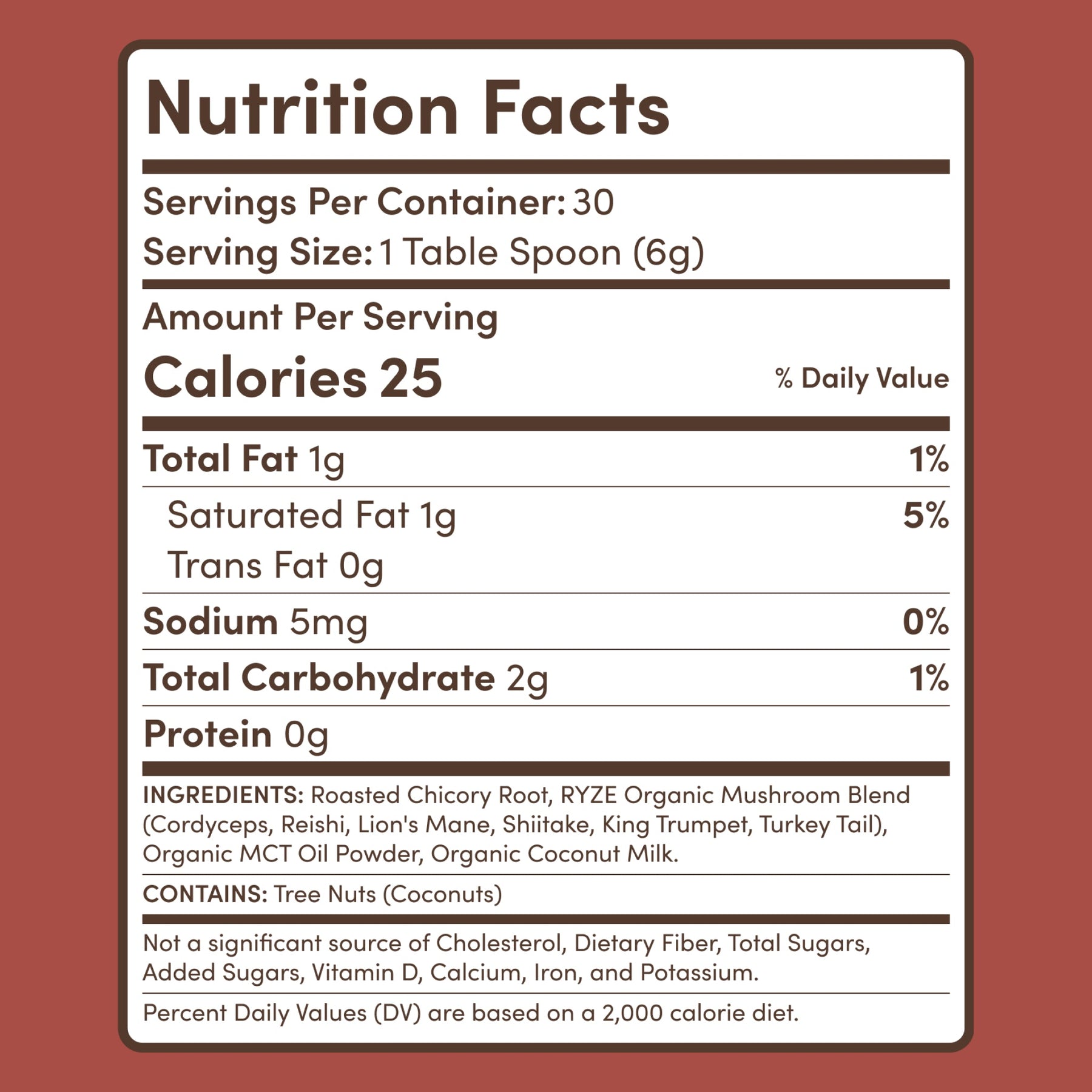 Mushroom Chicory (30 Servings) O4