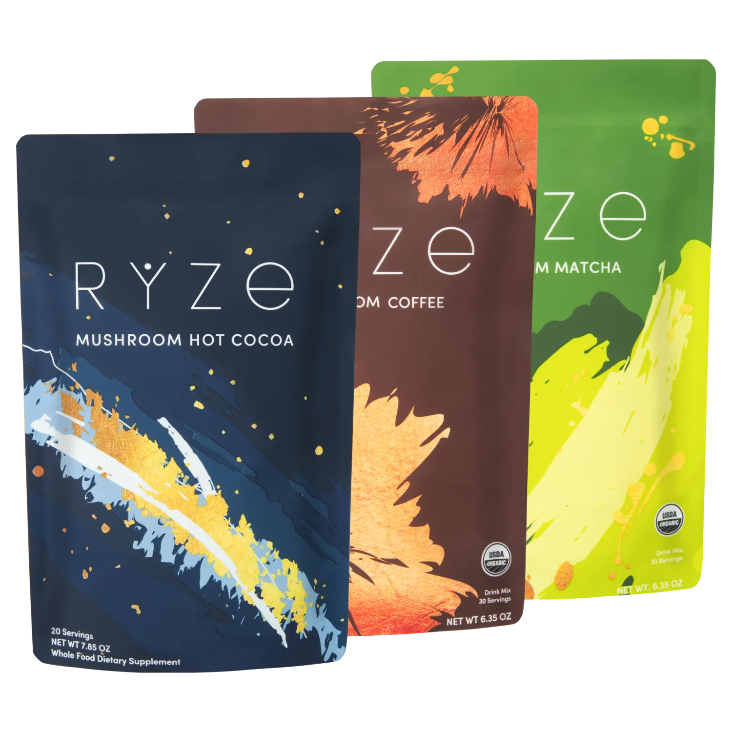 Ultimate Day + Night Bundle: Coffee + Matcha + Cocoa A0