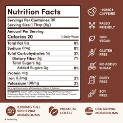 Mushroom Coffee Dark Roast Starter Kit 60 Serving O7