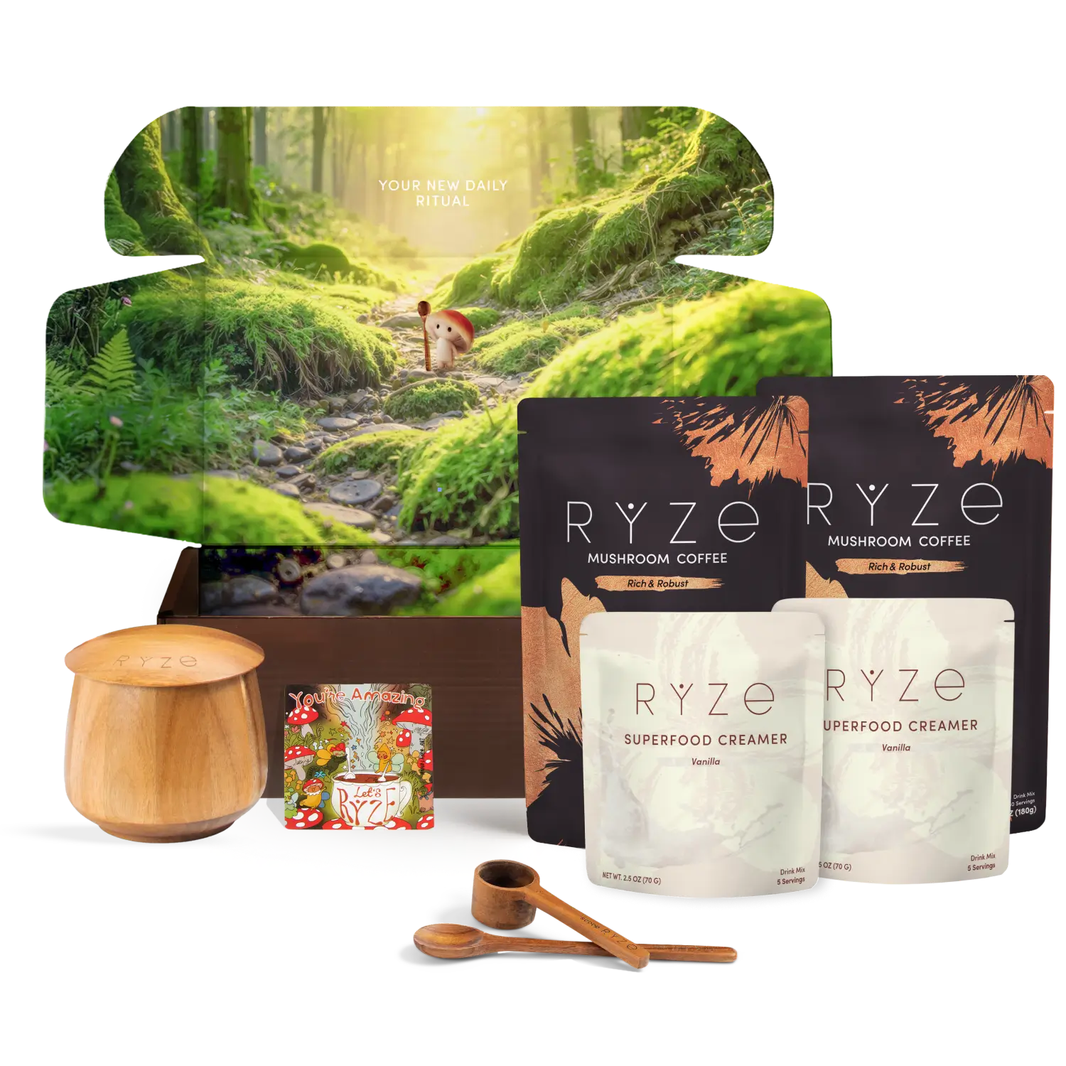 Ryze Dark Roast Ritual Set 3 Month Plan P2