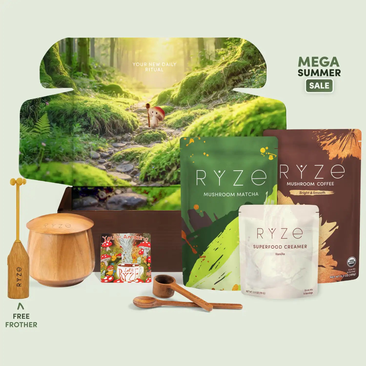 RYZE Ritual Set (Matcha + Coffee) H6