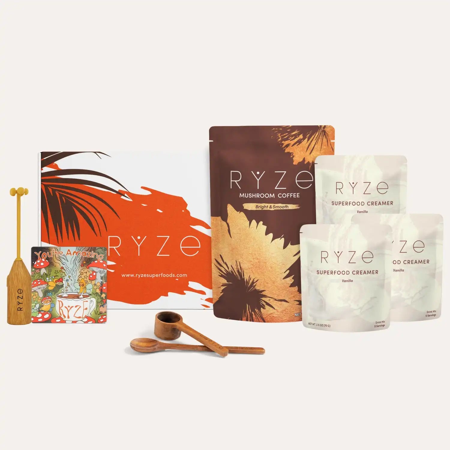 RYZE N Shine Bundle (Vanilla Creamer + Coffee) Y4