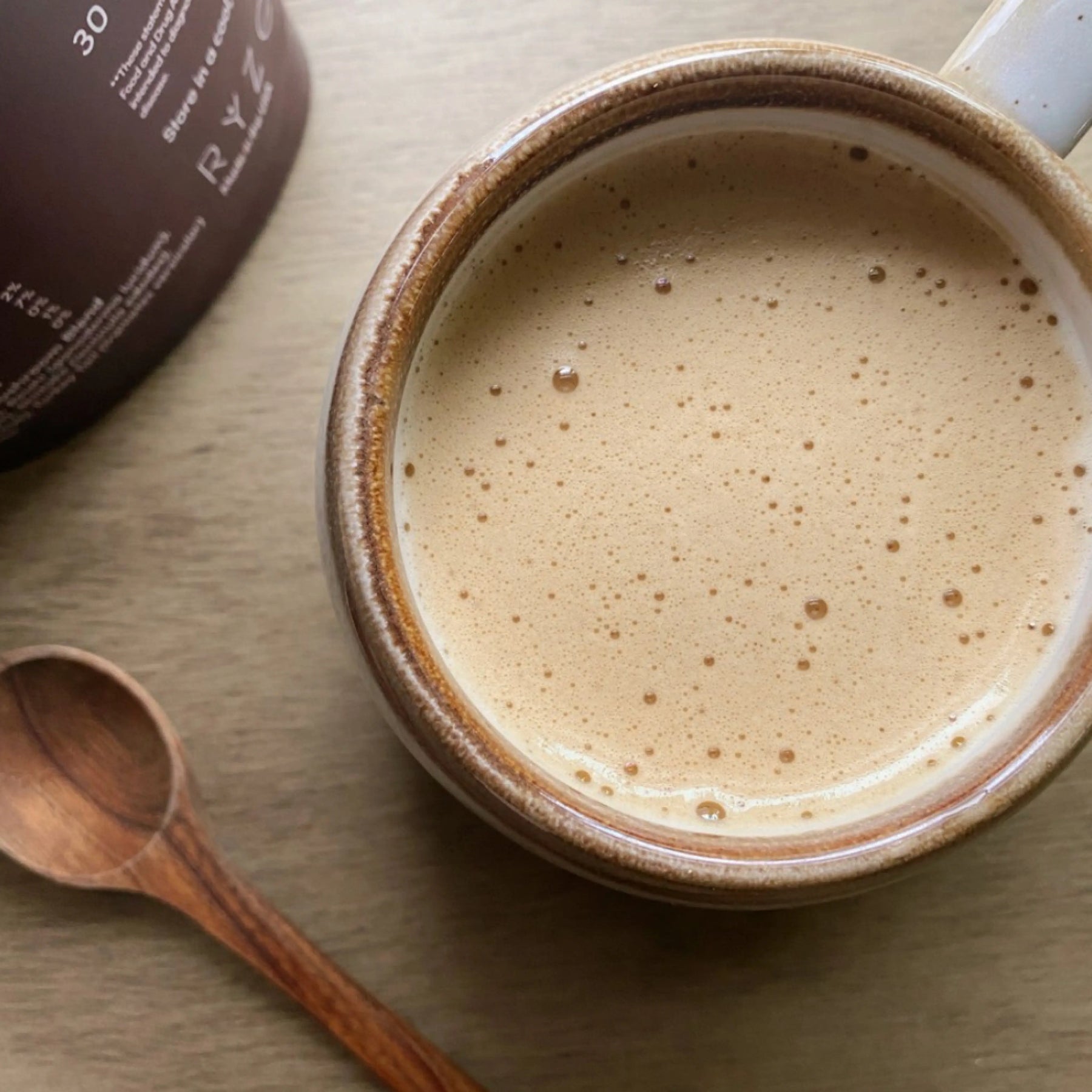 RYZE Mushroom Coffee — Organic Instant Coffee with Cordyceps & Reishi, 30 Servings Q2