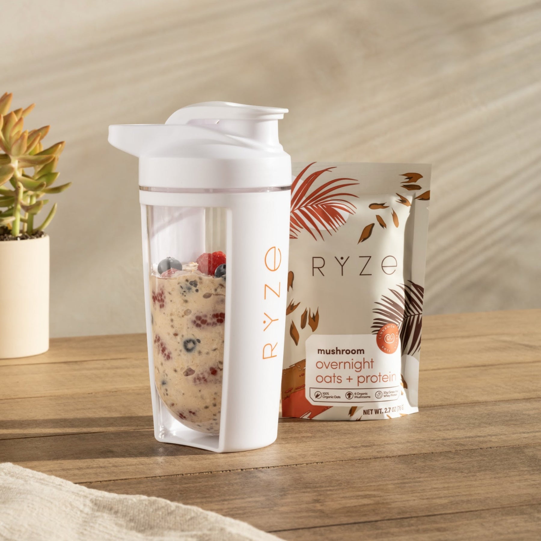 Mushroom Overnight Oats (14 Servings) T2