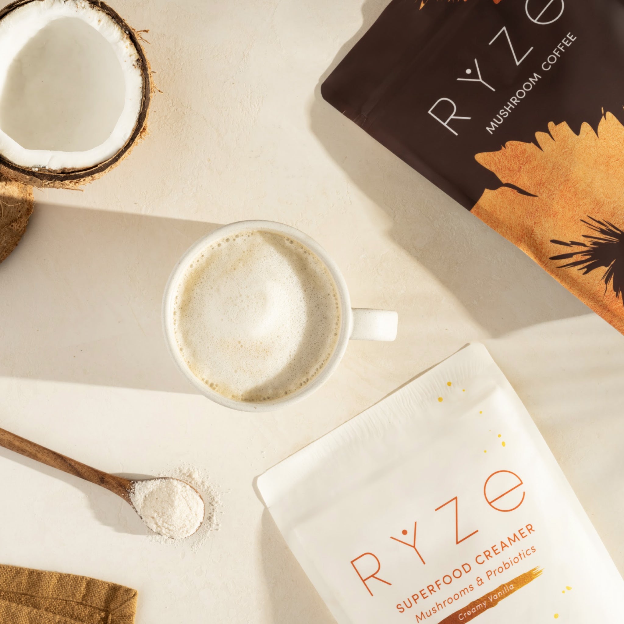 Vanilla + Mocha Superfood Creamer E7