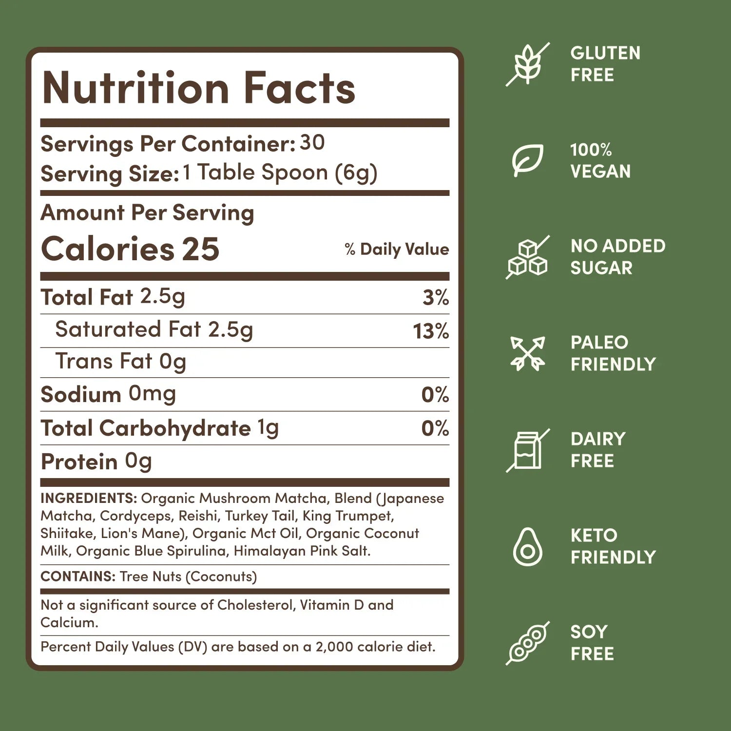 Mushroom Matcha (30 Servings) K6