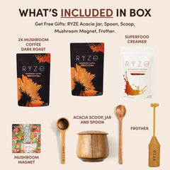 Mushroom Coffee Ritual Set B6