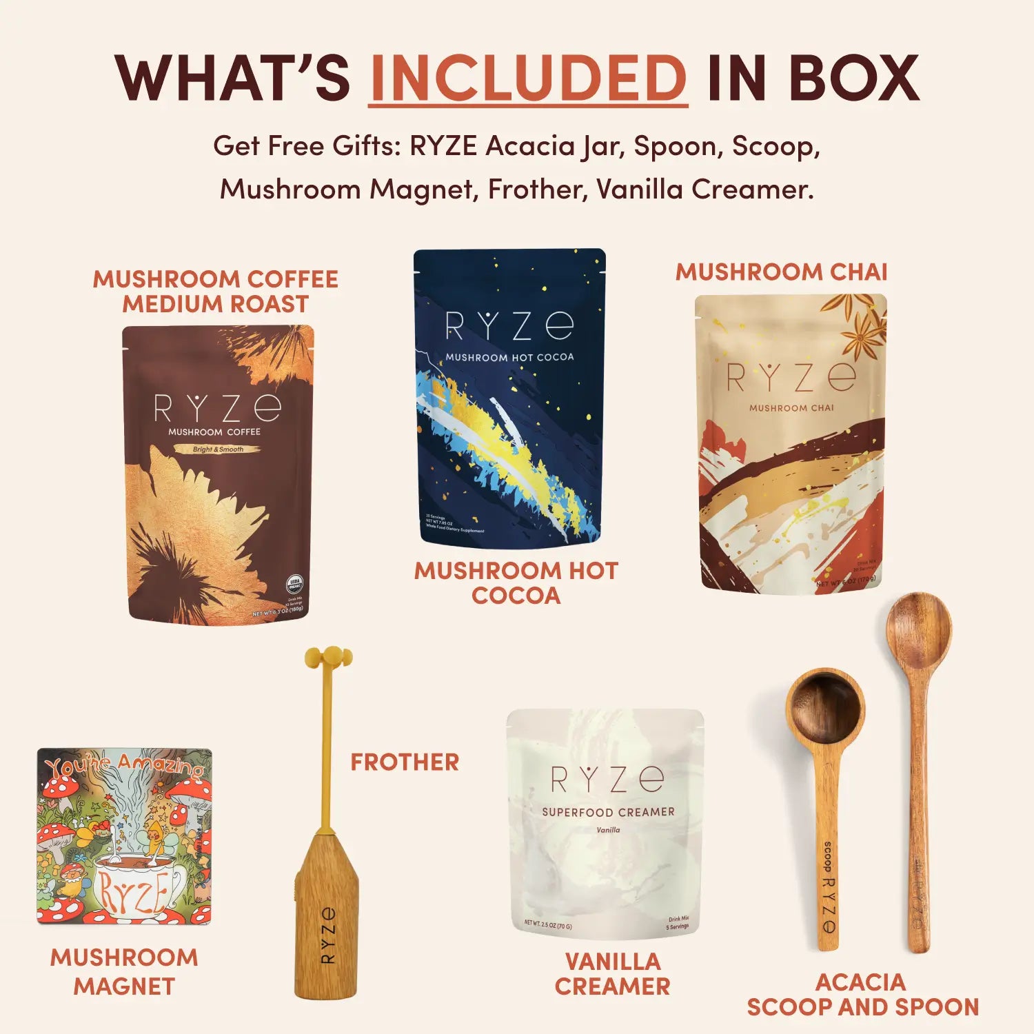 Ultimate Elevate + Unwind Bundle (Chai + Coffee + Cocoa) N6