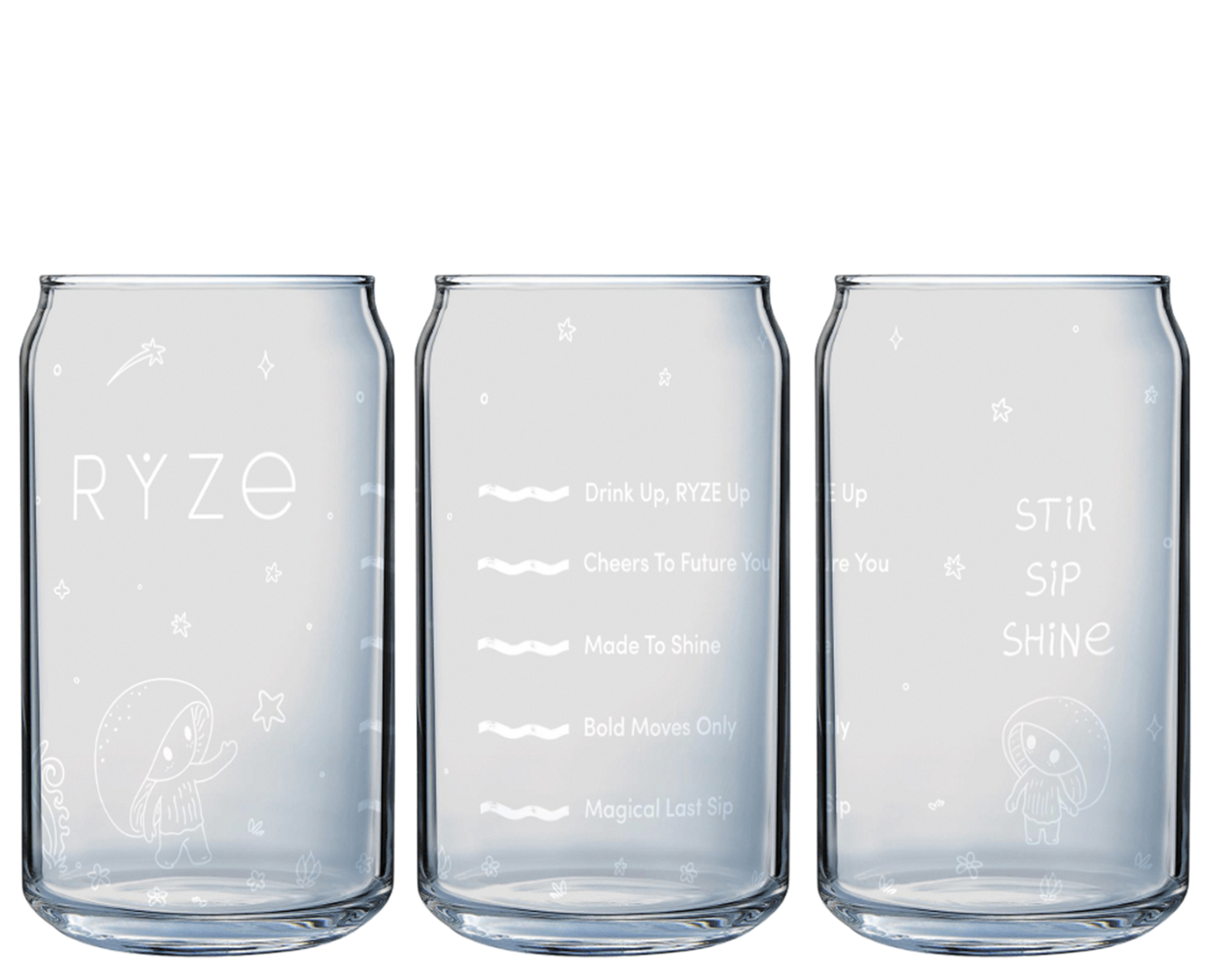 Iced Coffee Glass A9