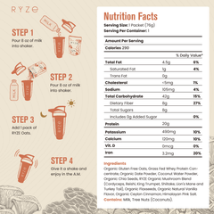 Mushroom Overnight Oats Pack (14 Servings) S0
