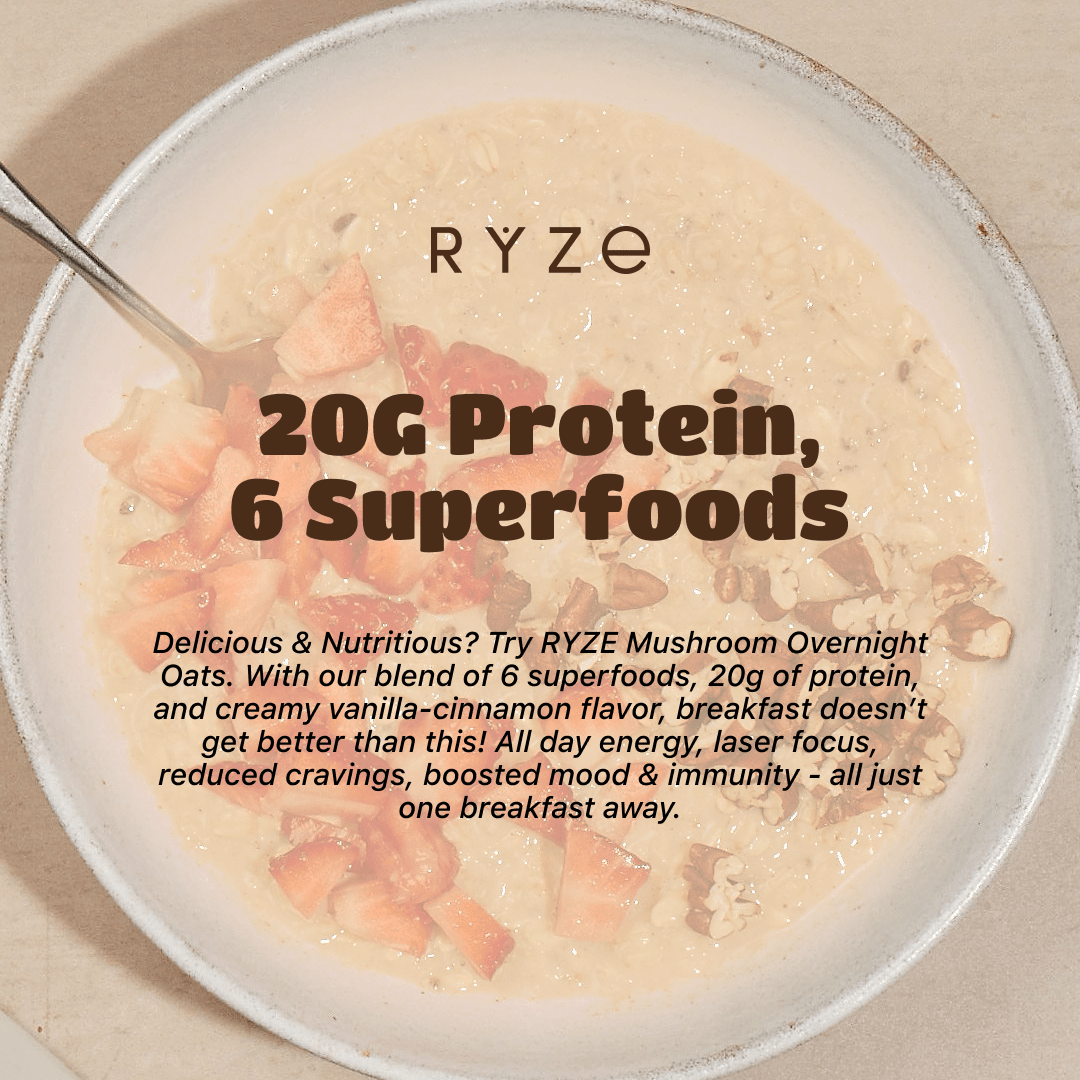 Mushroom Overnight Oats Pack (28 Servings) X1