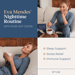 RYZE Hot Cocoa - with 6 Sleep Superfoods to Help Fall Asleep and Stay Asleep T7