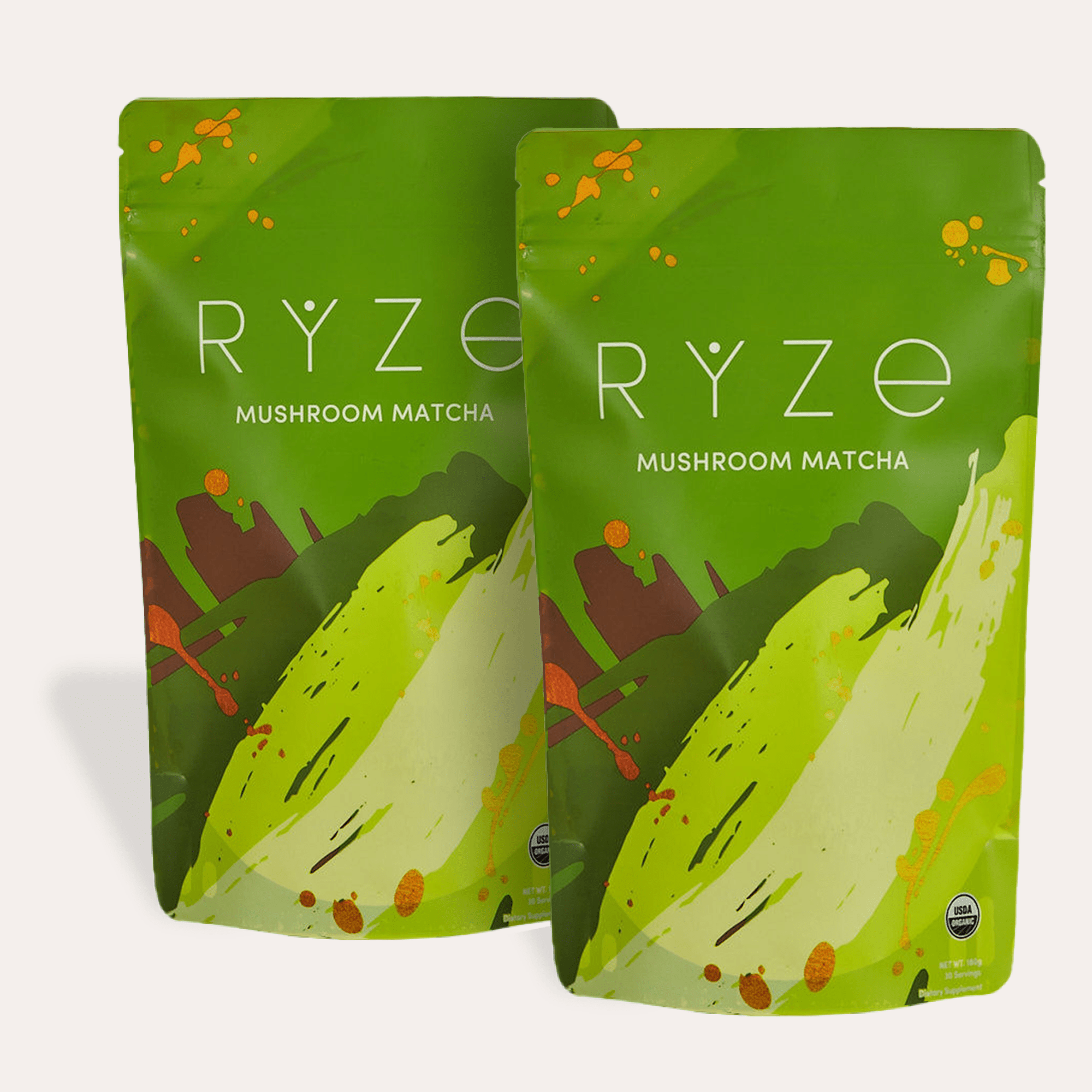 RYZE Organic Mushroom Matcha Starter Kit (60 servings) A7