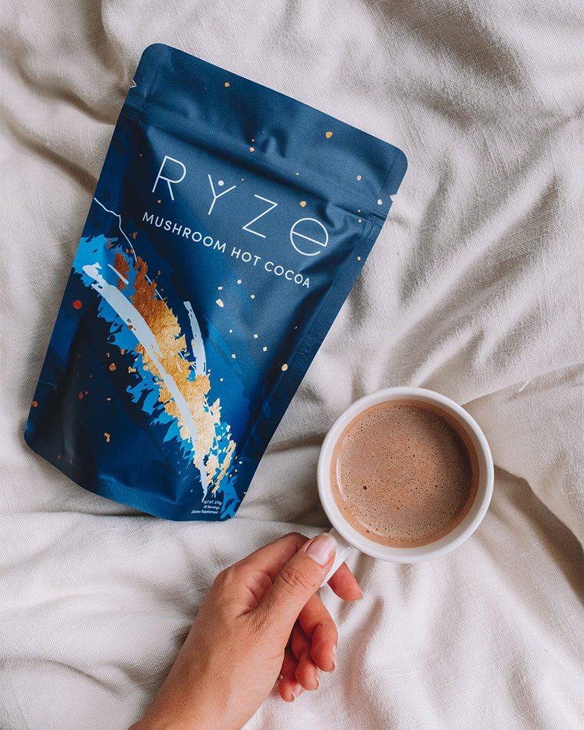Try our Mushroom Hot Cocoa 50% OFF! S6
